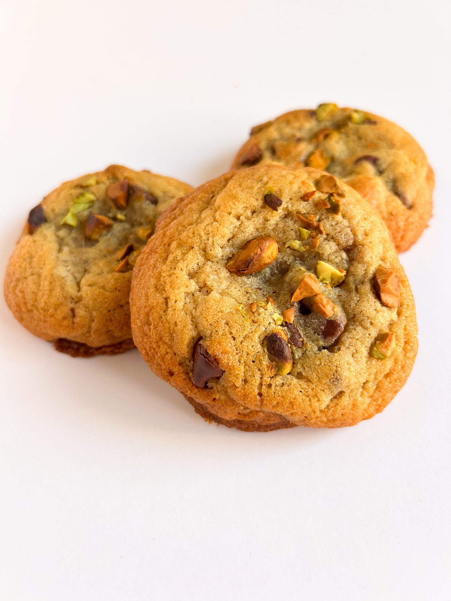 Chocolate Chip Pistachio Cookies